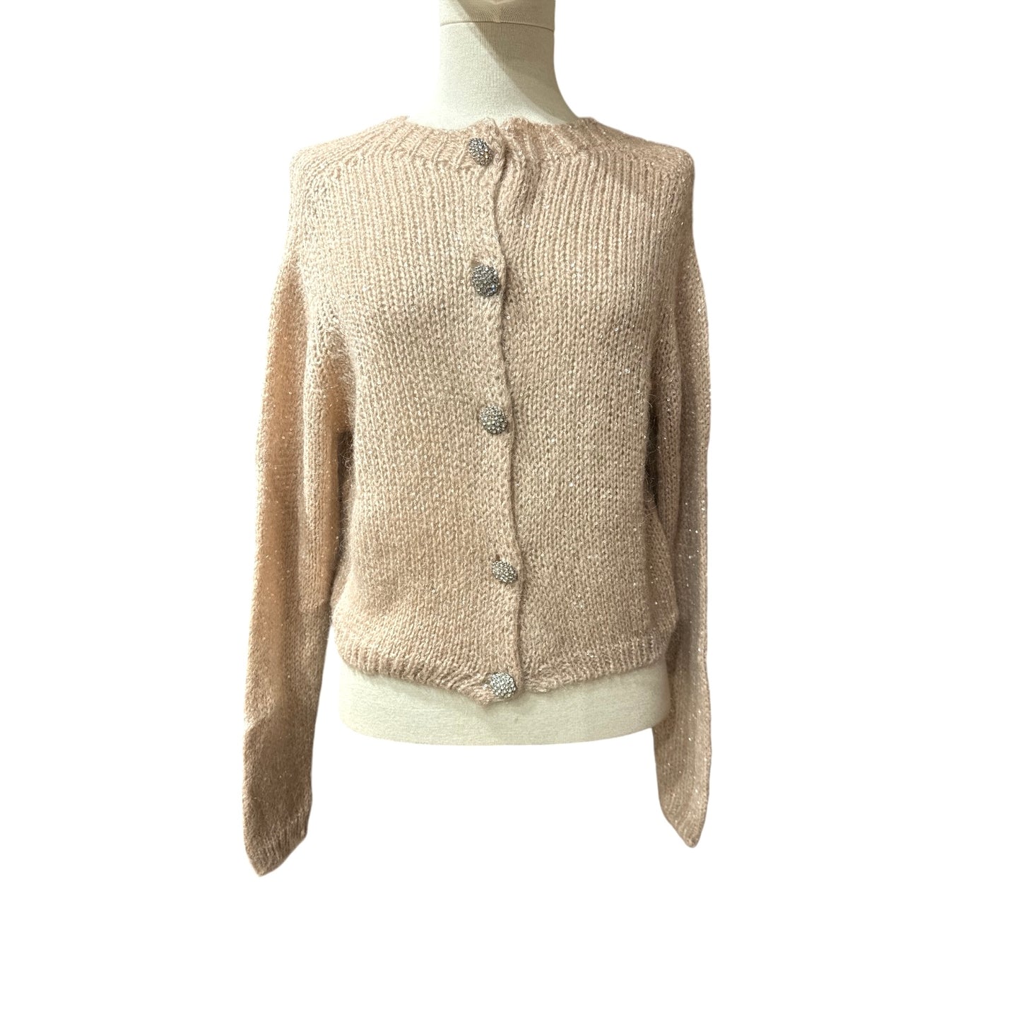 Cardigan Bottoni Gioiello