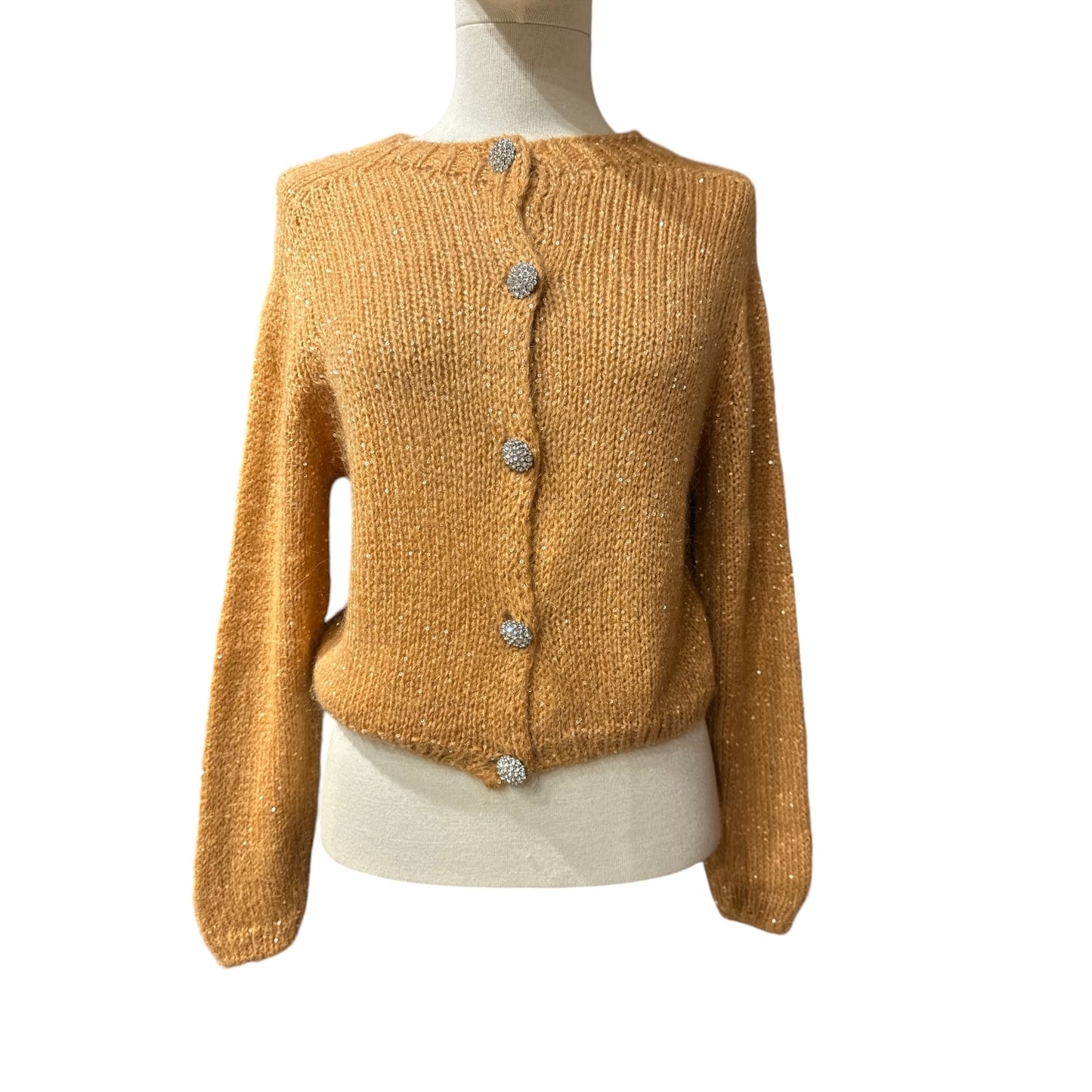 Cardigan Bottoni Gioiello