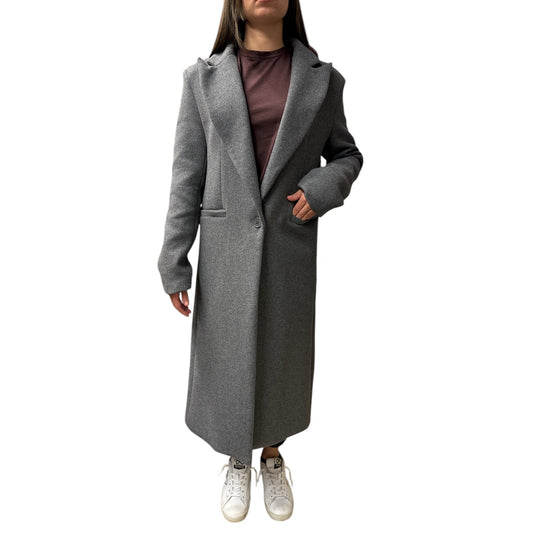 Cappotto Monopetto Grigio