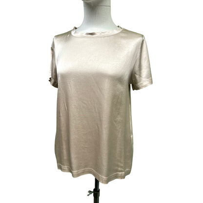 T-Shirt Girocollo Satin