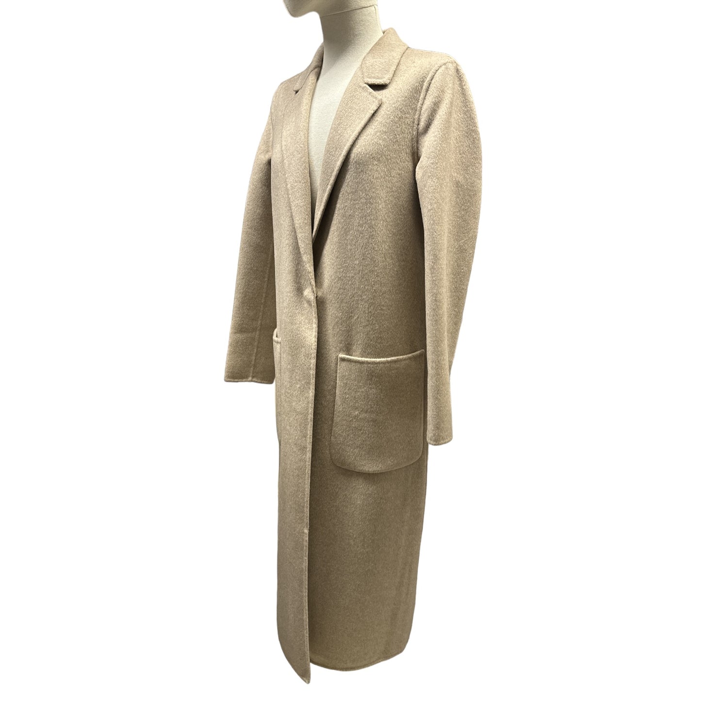 Cappotto Hand Made Mono Petto Misto Lana Vicolo