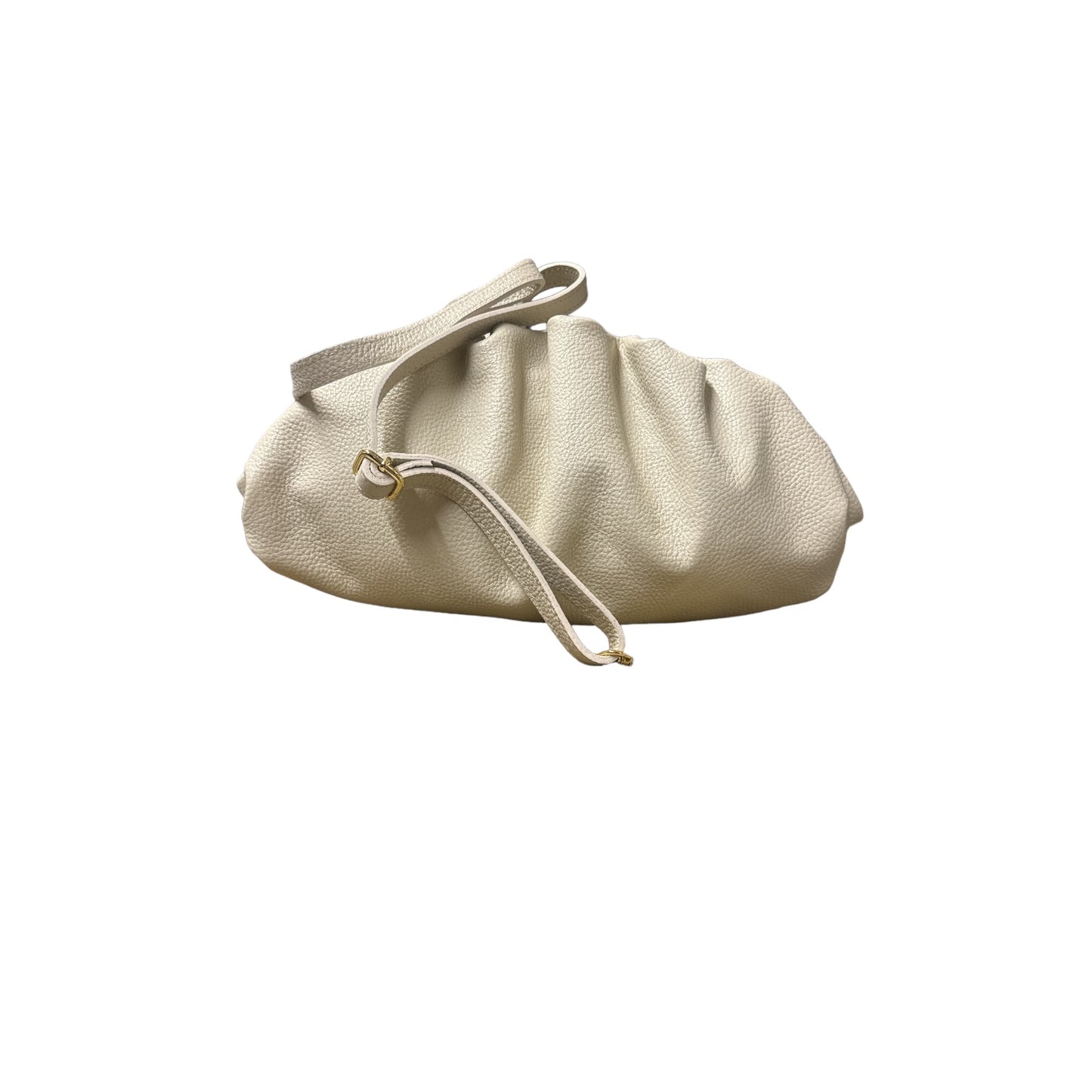 Clouch Bag in Pelle Martellata