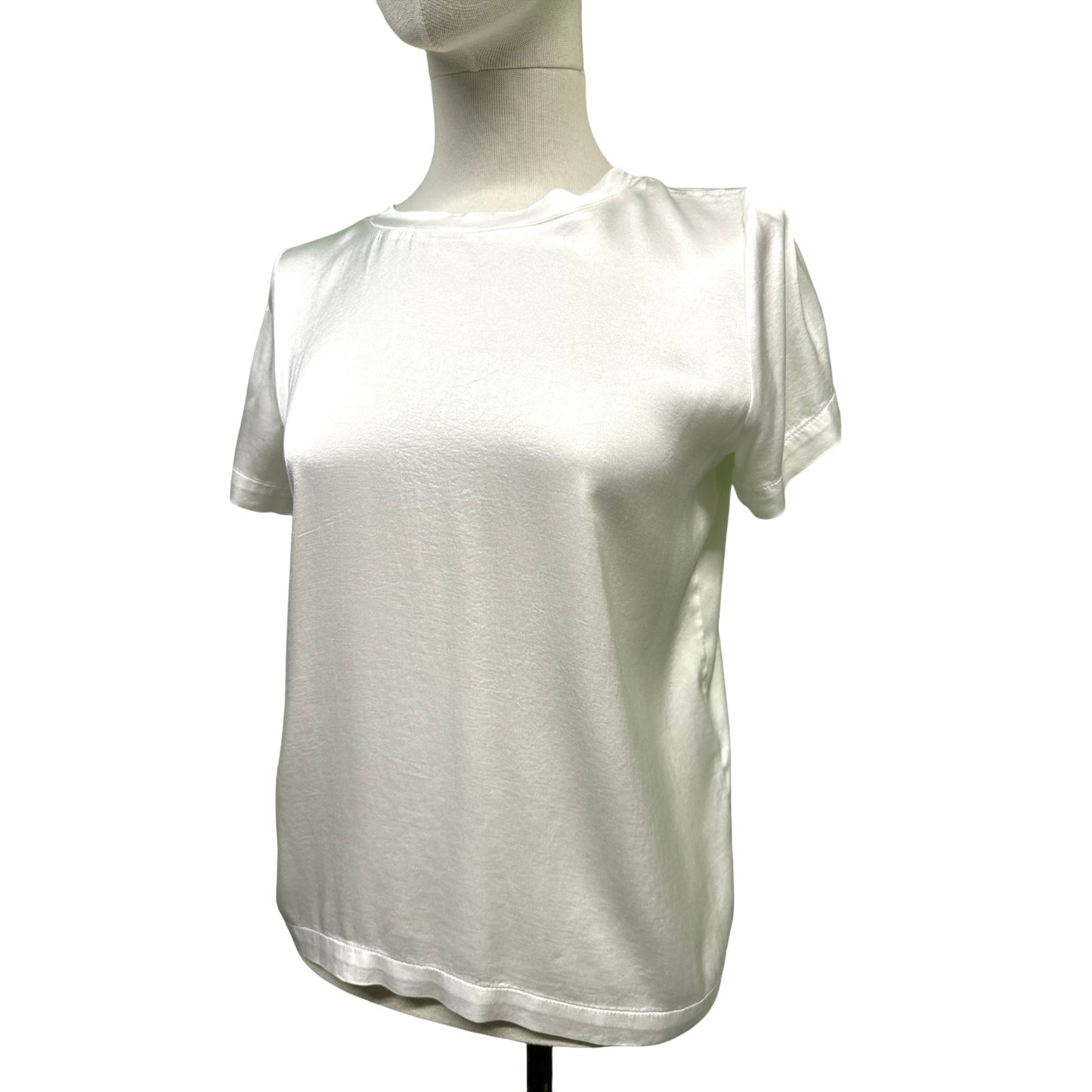 T-Shirt Girocollo Satin