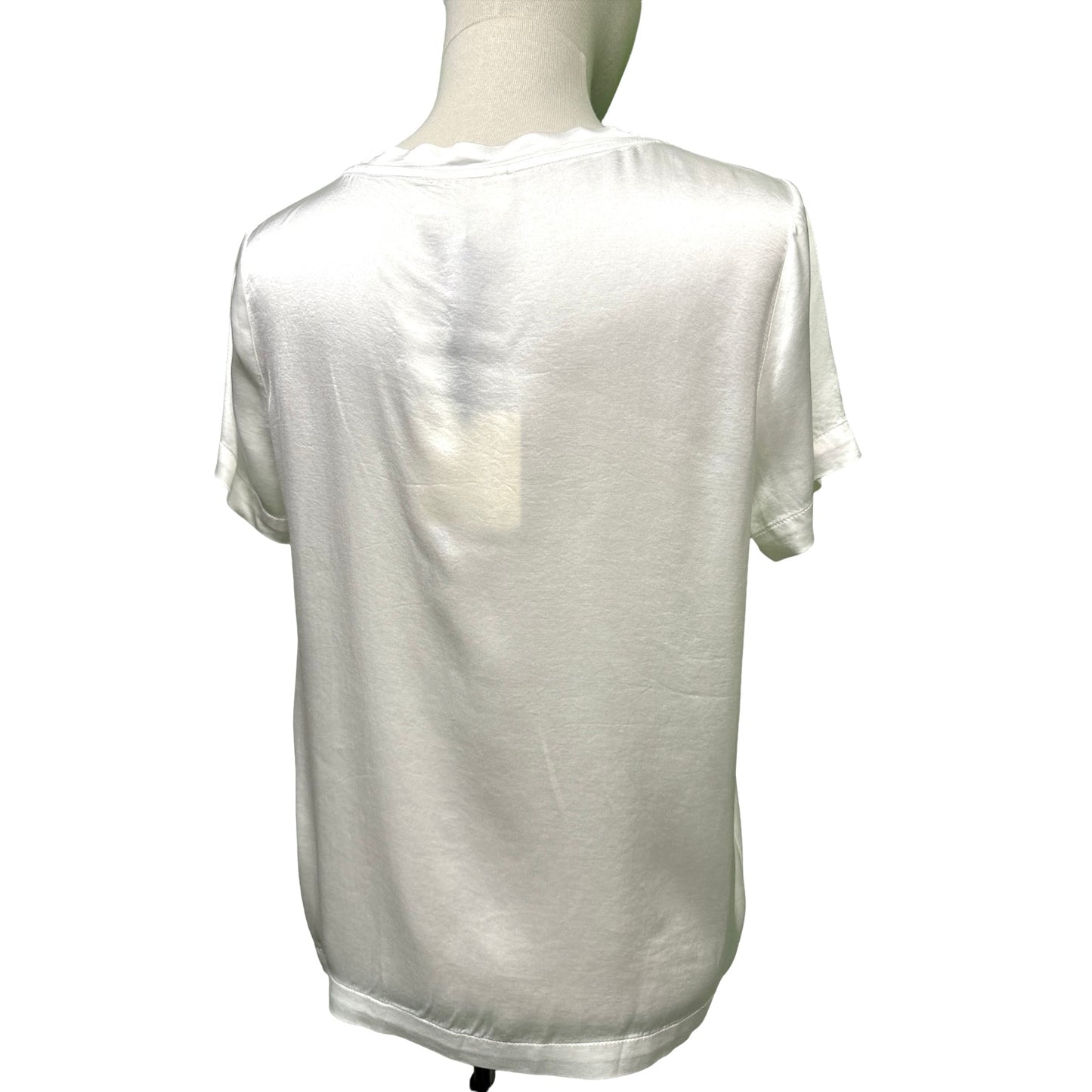 T-Shirt Girocollo Satin