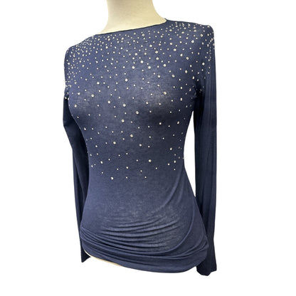 Maglia con Strass Tensione In