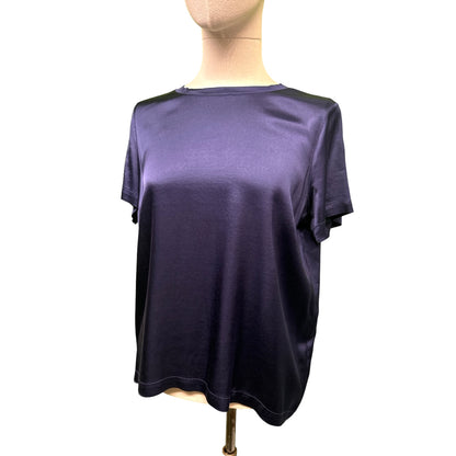 T-Shirt Girocollo Satin