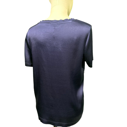 T-Shirt Girocollo Satin