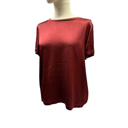 T-Shirt Girocollo Satin