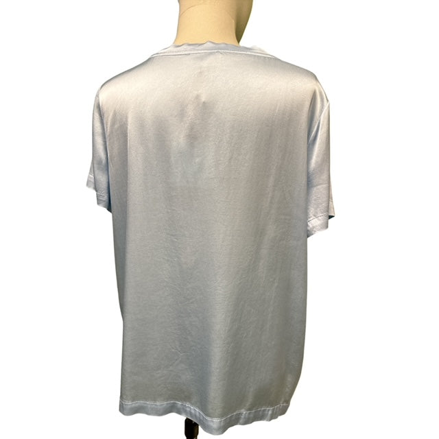 T-Shirt Girocollo Satin