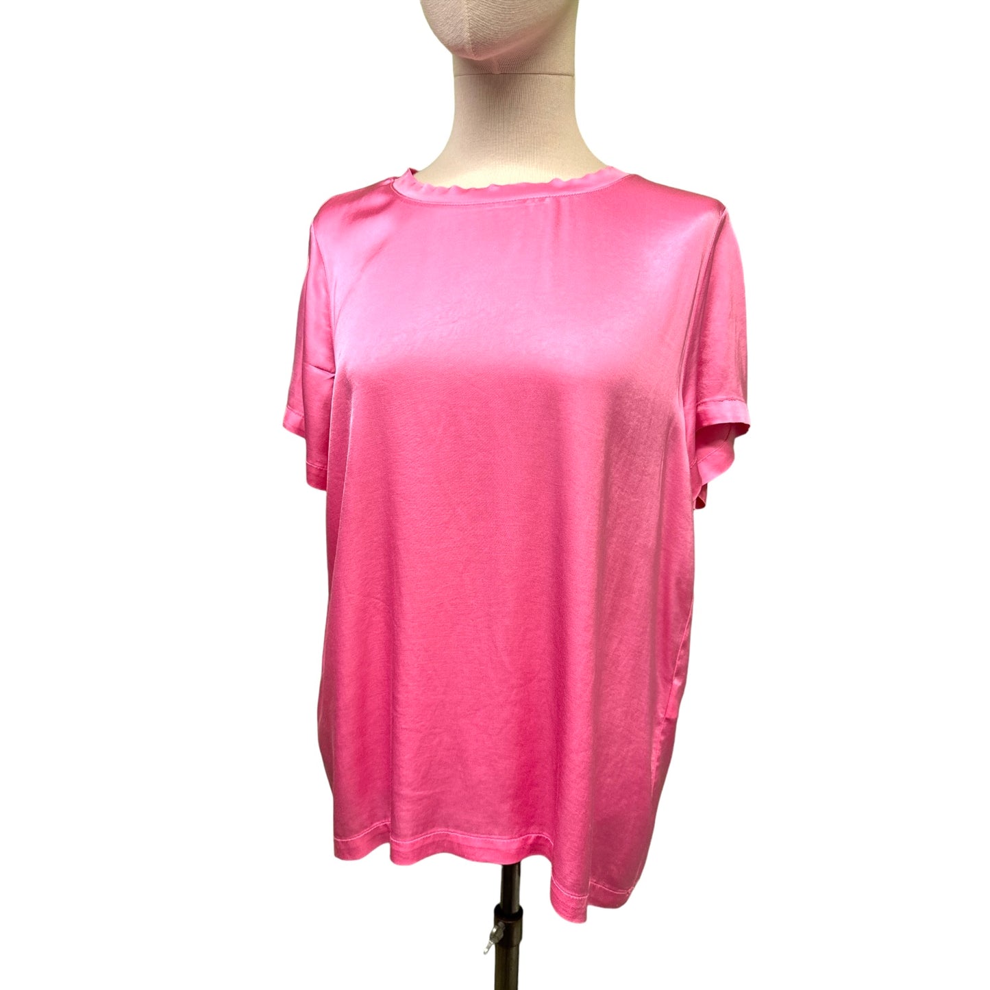 T-Shirt Girocollo Satin