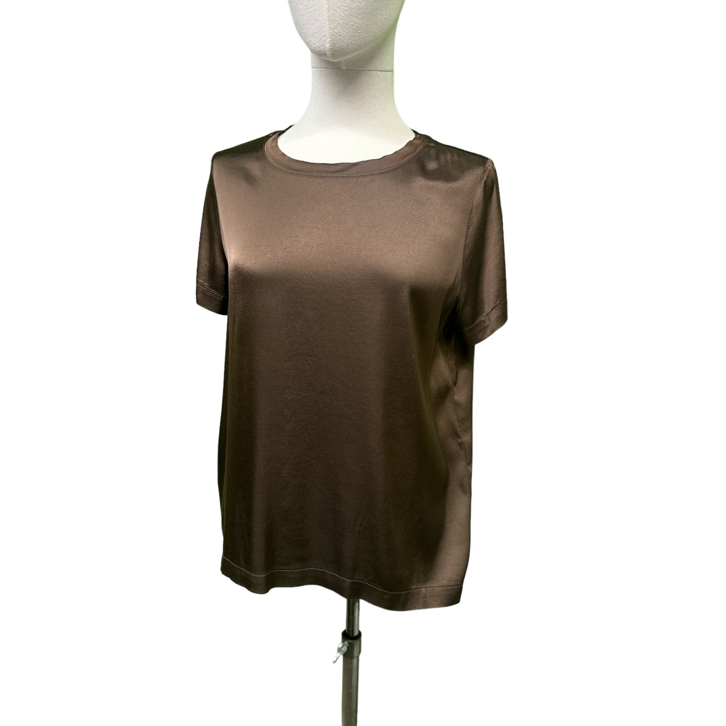 T-Shirt Girocollo Satin