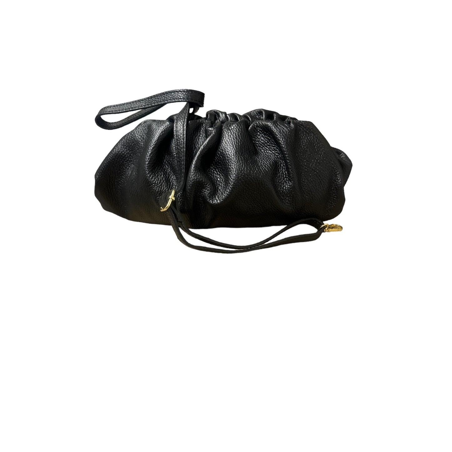 Clouch Bag in Pelle Martellata