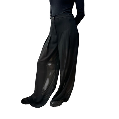 Pantalone Velato Nero