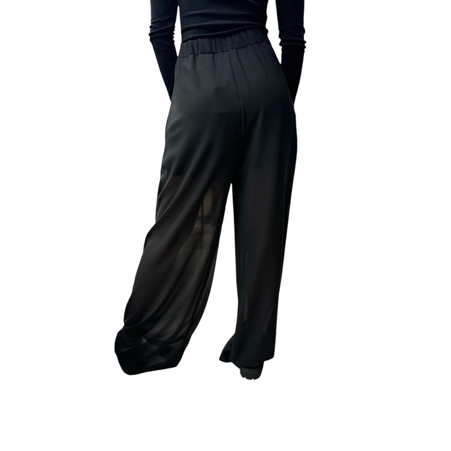 Pantalone Velato Nero