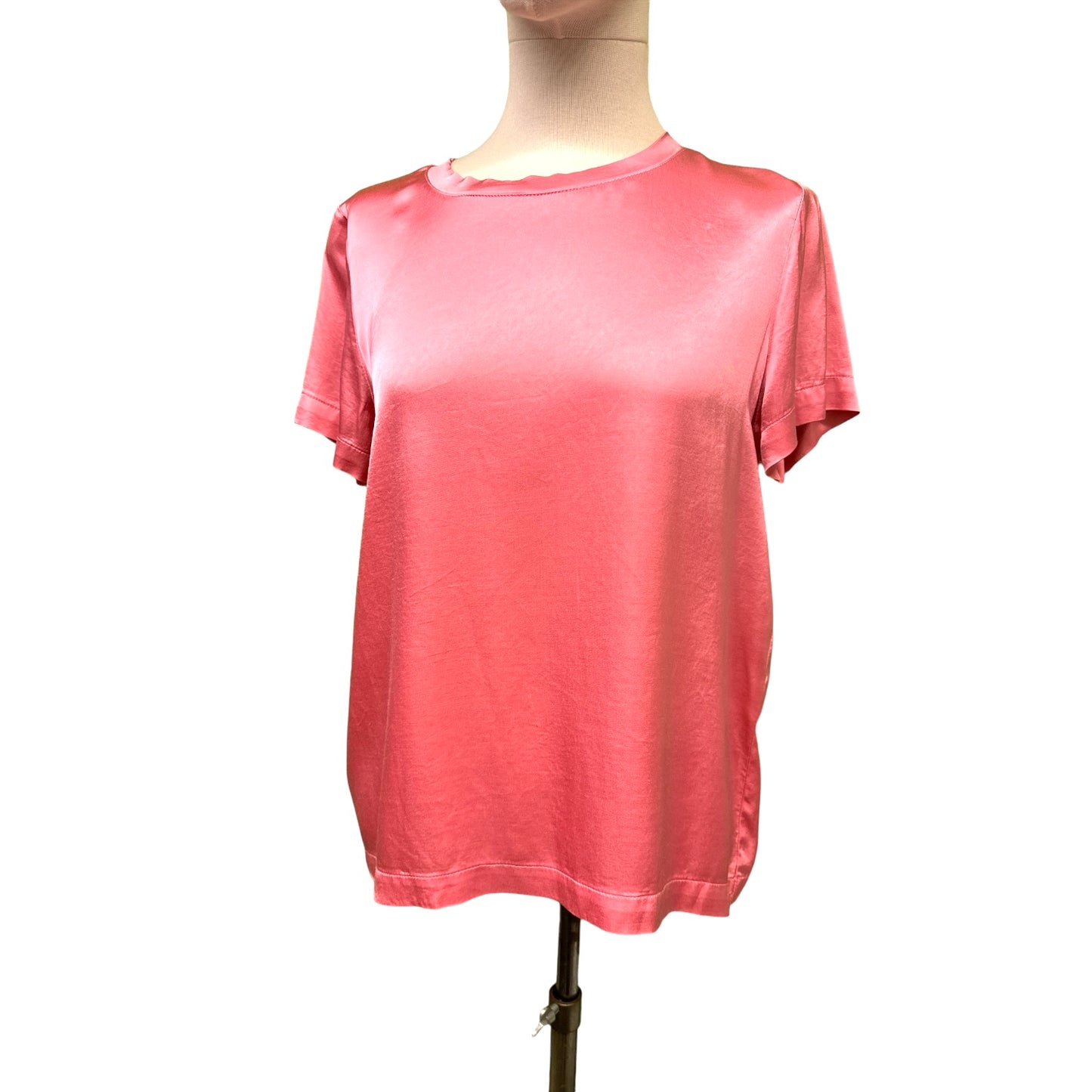 T-Shirt Girocollo Satin