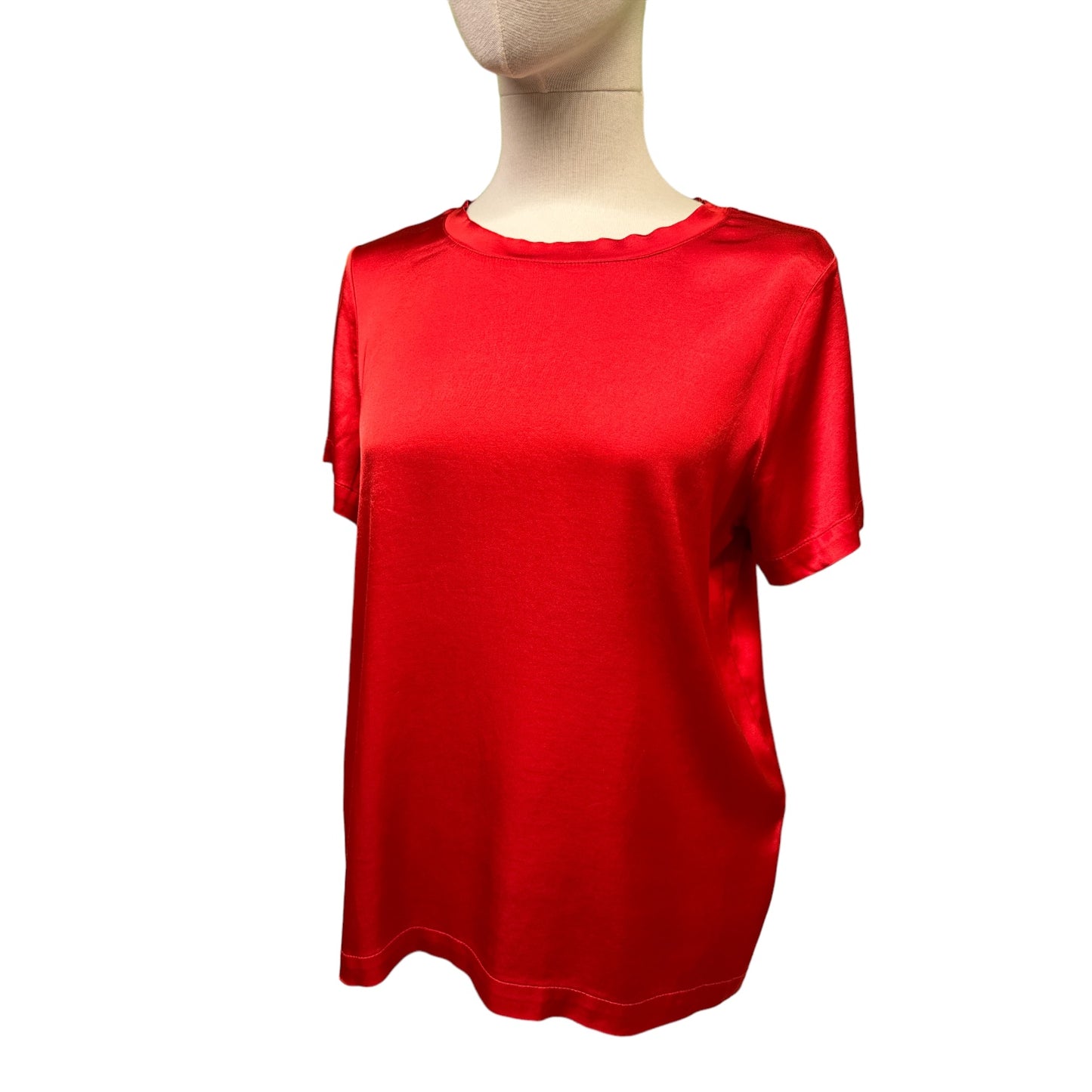 T-Shirt Girocollo Satin