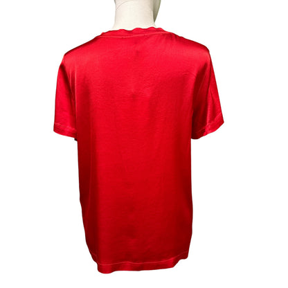 T-Shirt Girocollo Satin