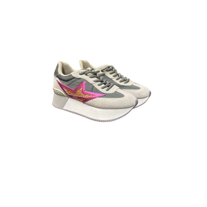 Sneakers stella fucsia platform